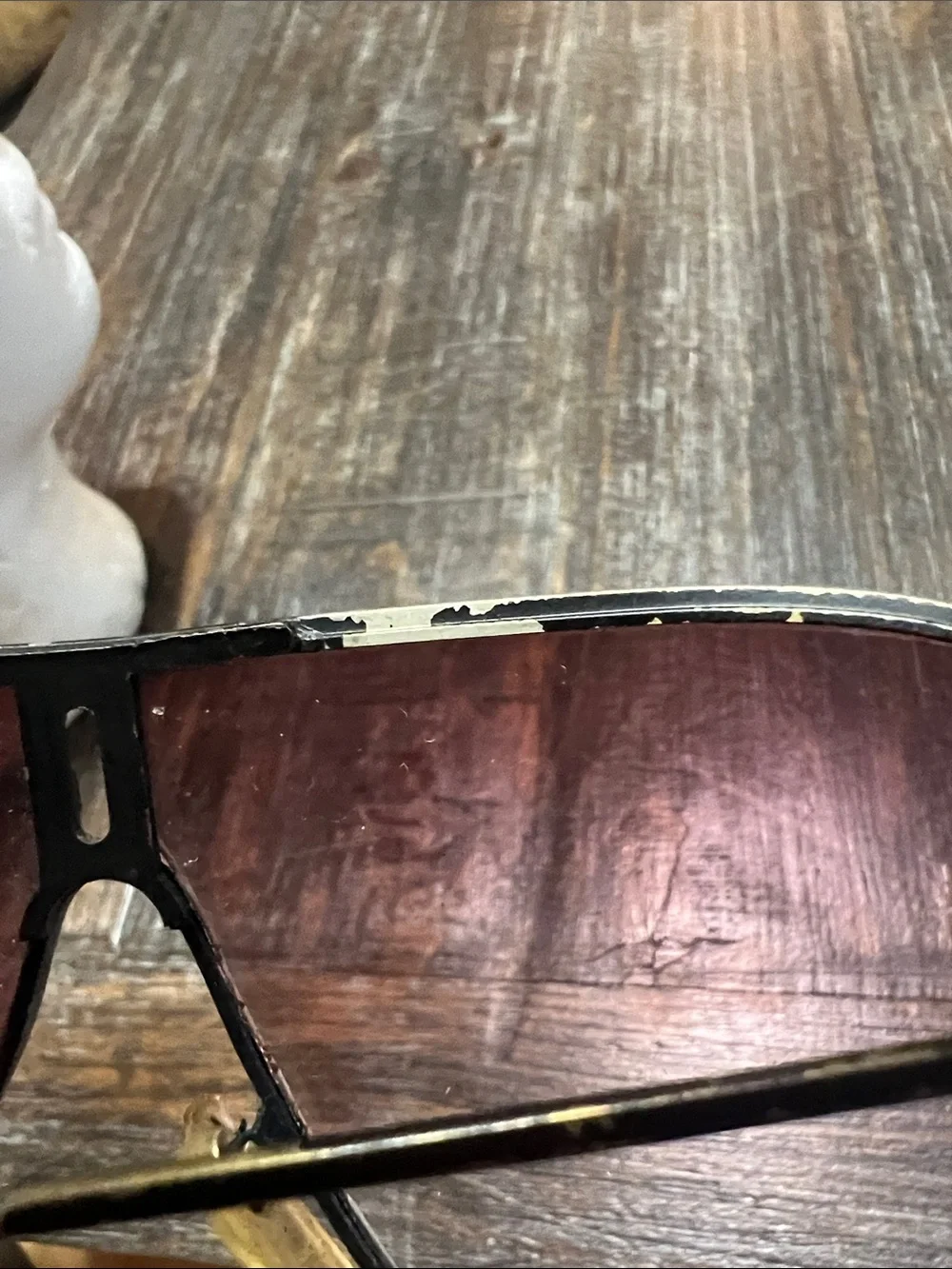 Vintage Jaguar Men’s Aviator Sunglasses with Pink Gradient Lenses
